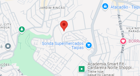 Mapa da Divisão Ortopedia